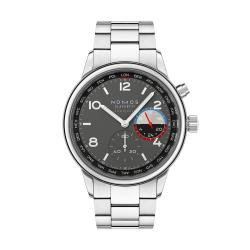 NOMOS Glashütte Club Sport Neomatik Weltzeit Volcano