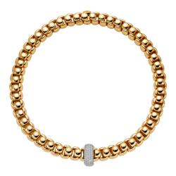 FOPE Luna Halskette mit Pavé Diamanten