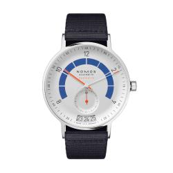 NOMOS Glashütte Autobahn neomatik 41 Datum sportgrau