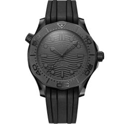 Omega Seamaster Diver 300m Co-Axial Master Chronometer 43,5mm Black Black