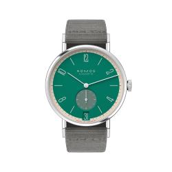 NOMOS Glashütte Tangente 38 Datum Schlossgrün 