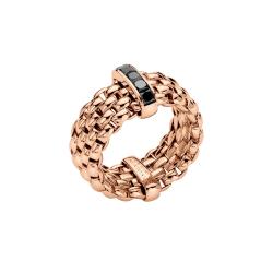 FOPE Panorama Flex'it Ring mit schwarzen Diamanten
