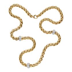 FOPE Eka Collier mit Pavébesatz
