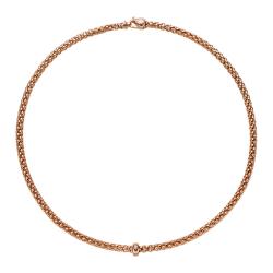 FOPE Solo Halskette mit weißem Diamanten
