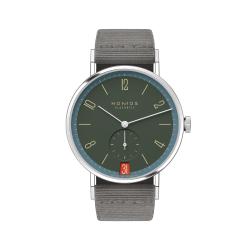 NOMOS Glashütte Tangente 38 Datum Lakritze 