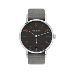 NOMOS Glashütte Tangente 38 Datum Dunkelbunt 