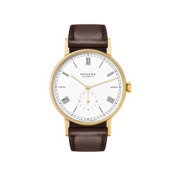 NOMOS Glashütte Ludwig Gold Emailleweiß Doré