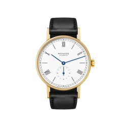 NOMOS Glashütte Ludwig Gold Emailleweiß