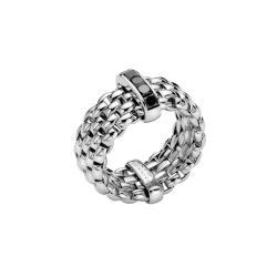 FOPE Panorama Flex'it Ring mit schwarzen Diamanten