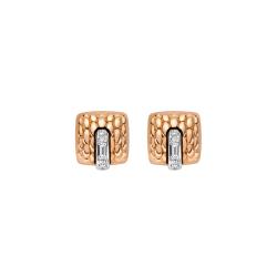 FOPE Vendôme Gold Ohrstecker mit Diamanten
