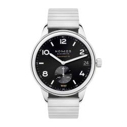 NOMOS Glashütte Club Sport neomatik 42 Datum schwarz