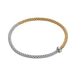 FOPE Eka Flex'it Armband mit zweifarbigem Geflecht