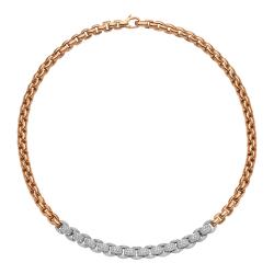 FOPE Eka Collier mit Pavébesatz