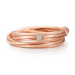 Capolavoro Lederarmband mit Schmuckelement Dolcini