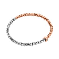 FOPE Eka Flex'it Armband mit zweifarbigem Geflecht
