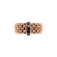 Panorama Flex'it Ring mit schwarzen Diamanten-2