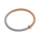 Solo Flex'it Armband mit zweifarbigem Geflecht-1