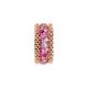 Bubble Ring mit Diamanten und rosa Saphiren-4