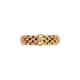 Essentials zweifarbiger Flex'it Ring mit flachem Halskettengeflecht-4