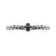 Eka Flex'it Armband mit schwarzen Diamanten-3