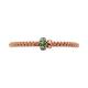 Solo Flex'it Armband mit Diamanten und Smaragden-3