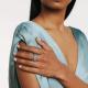 Bubble Ring mit Diamanten und blauen Saphiren-2